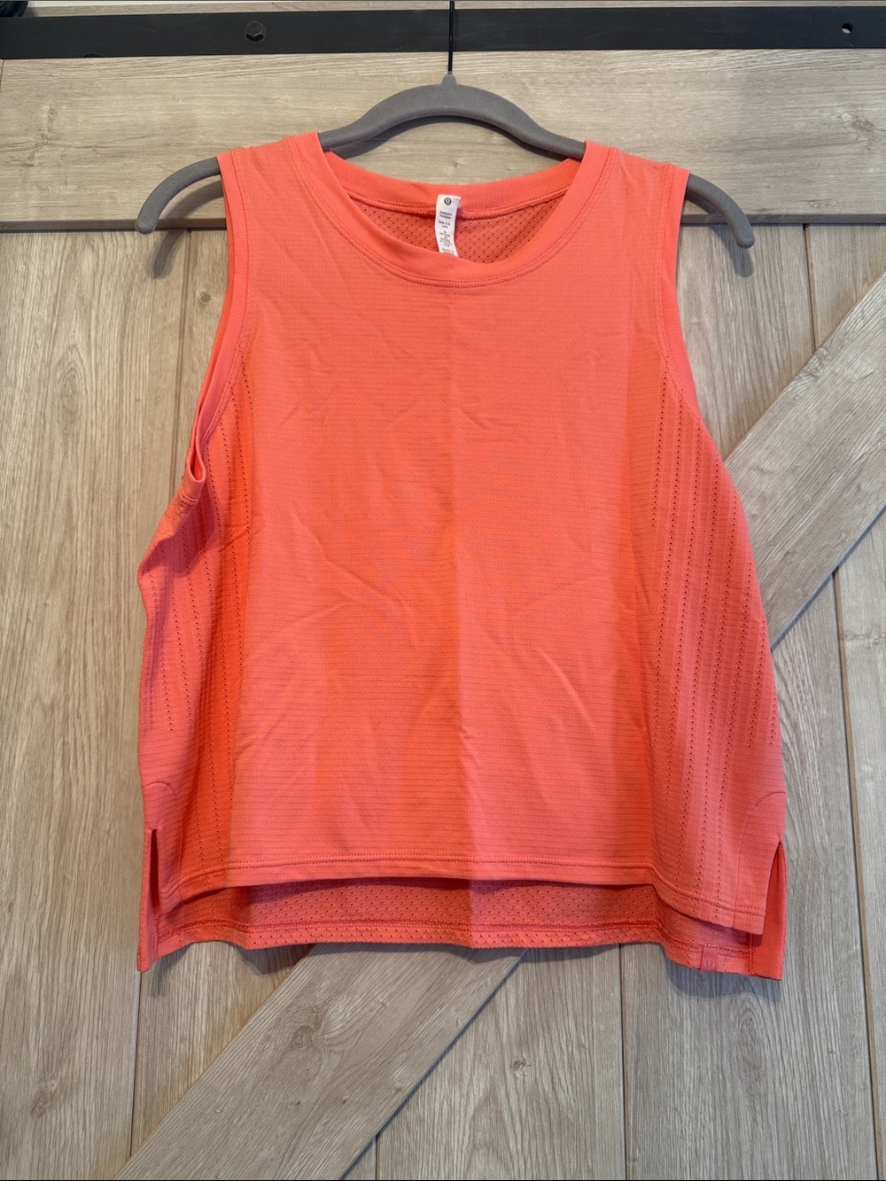 lululemon athletica Coral Mesh-Panel Muscle Tank